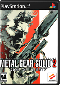 Metal Gear Solid 2: Sons of Liberty - Box - Front - Reconstructed