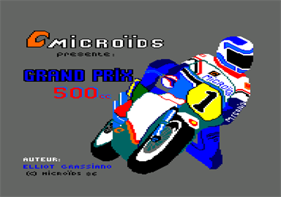 500cc Grand Prix - Screenshot - Game Title Image