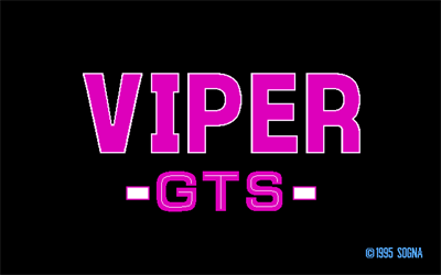 Viper GTS - Screenshot - Game Title Image