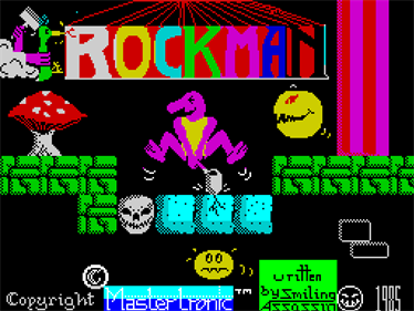 Rockman (Mastertronic) - Screenshot - Game Title Image