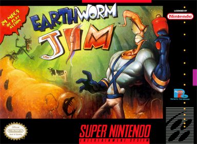 Earthworm Jim - Box - Front Image