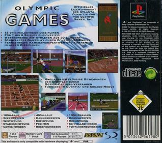 Olympic Summer Games: Atlanta '96 - Box - Back Image