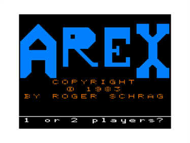 Arex - Screenshot - Game Title Image