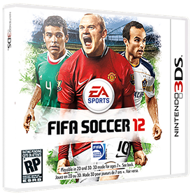 FIFA Soccer 12 - Box - 3D Image