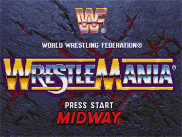 WWF WrestleMania: The Arcade Game - Screenshot - Game Title Image