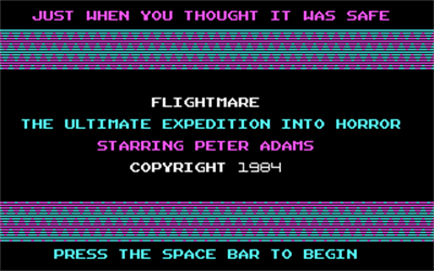 Flightmare - Screenshot - Game Title Image