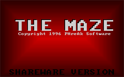 The Maze! - Screenshot - Game Title Image