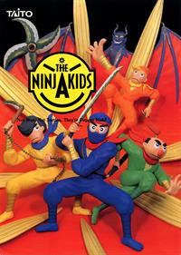 The Ninja Kids - Advertisement Flyer - Front Image