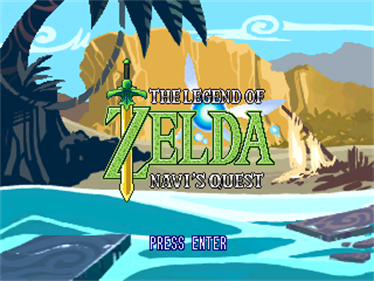 Legend of Zelda: Navi's Quest - Screenshot - Game Title Image