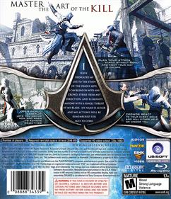 Assassin's Creed - Box - Back Image