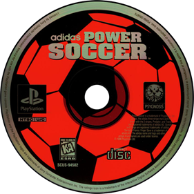 Adidas Power Soccer - Disc Image