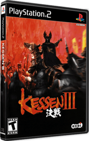 Kessen III - Box - 3D Image