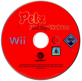 Petz: Crazy Monkeyz - Disc Image