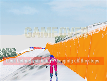 Alpine Racer - Screenshot - Game Over Image