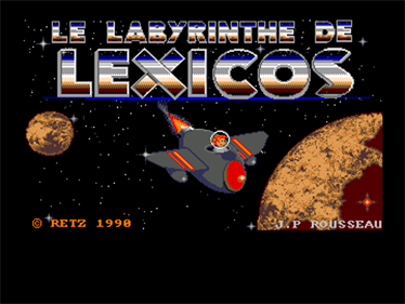 Le Labyrinthe de Lexicos - Screenshot - Game Title Image