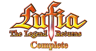 Lufia: The Legend Returns Complete - Clear Logo Image