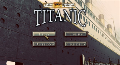 Hidden Mysteries: Titanic: Secrets of the Fateful Voyage - Screenshot - Game Title Image