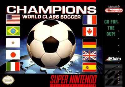 Champions: World Class Soccer - Box - Front - Reconstructed Image