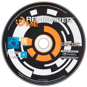 Remember Me - Disc Image