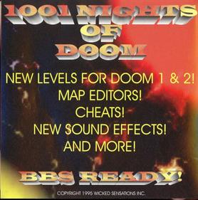 1001 Nights of DOOM - Box - Front Image