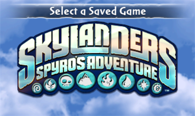 Skylanders: Spyro's Adventure - Screenshot - Game Title Image