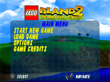 LEGO Island 2: The Brickster's Revenge - Screenshot - Game Title Image