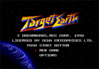 Target Earth - Screenshot - Game Title Image