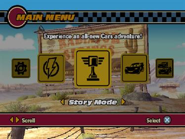 Cars - Screenshot - Game Select Image