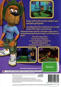 Crazy Golf - Box - Back Image