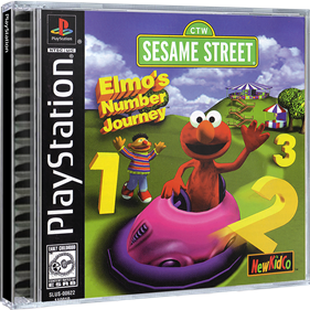 Sesame Street: Elmo's Number Journey - Box - 3D