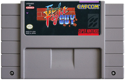 Final Fight Guy - Fanart - Cart - Front