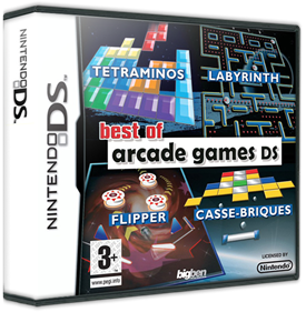 Best of Arcade Games DS - Box - 3D Image