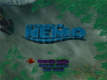 Finding Nemo - Screenshot - Game Title Image