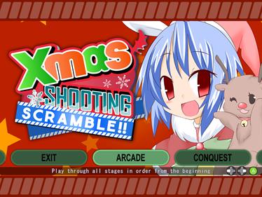 Xmas Shooting: Scramble!! - Screenshot - Game Title Image