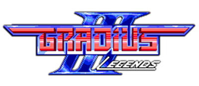 Gradius III Legends - Clear Logo Image