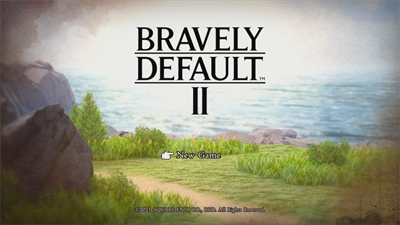 Bravely Default II - Screenshot - Game Title Image
