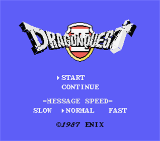 Dragon Quest II - Screenshot - Game Title Image