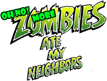 Oh No! More Zombies Ate My Neighbors! - Clear Logo Image