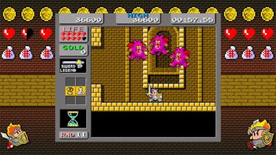 SEGA AGES Wonder Boy: Monster Land - Screenshot - Gameplay Image