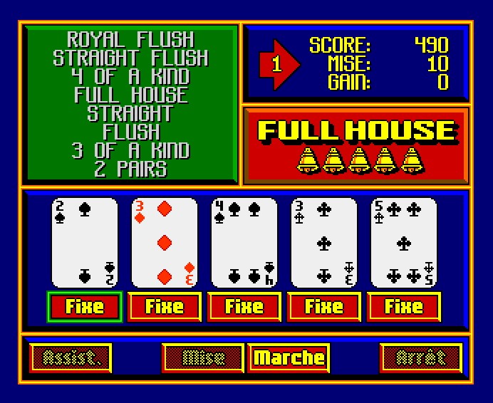 Casino Games Fullhouse