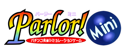 Parlor! Mini: Pachinko Jikki Simulation Game - Clear Logo Image