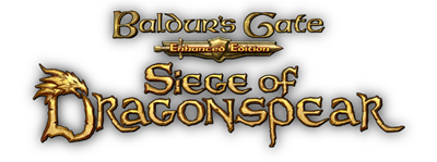 Baldur's Gate: Siege of Dragonspear - Clear Logo Image
