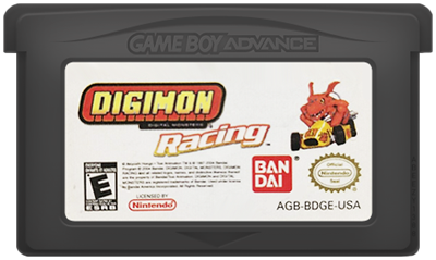 Digimon Racing - Fanart - Cart - Front Image