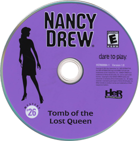 Nancy Drew: Tomb of the Lost Queen - Disc Image