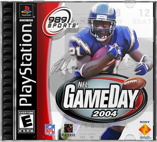 NFL GameDay 2004 - Box - Front - Reconstructed Image