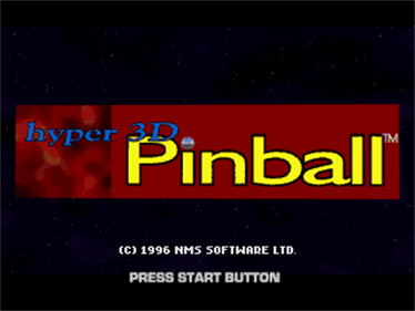 Hyper 3D Pinball - Screenshot - Game Title Image