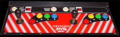 Ninja Master's: Haou Ninpou-ko - Arcade - Control Panel Image