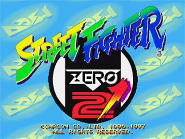 Street Fighter Alpha 2 - Screenshot - Game Title Image