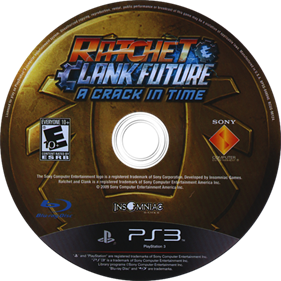 Ratchet & Clank Future: A Crack in Time - Disc Image