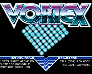 Vortex: Battle at the Edge of the Universe - Screenshot - Game Title Image